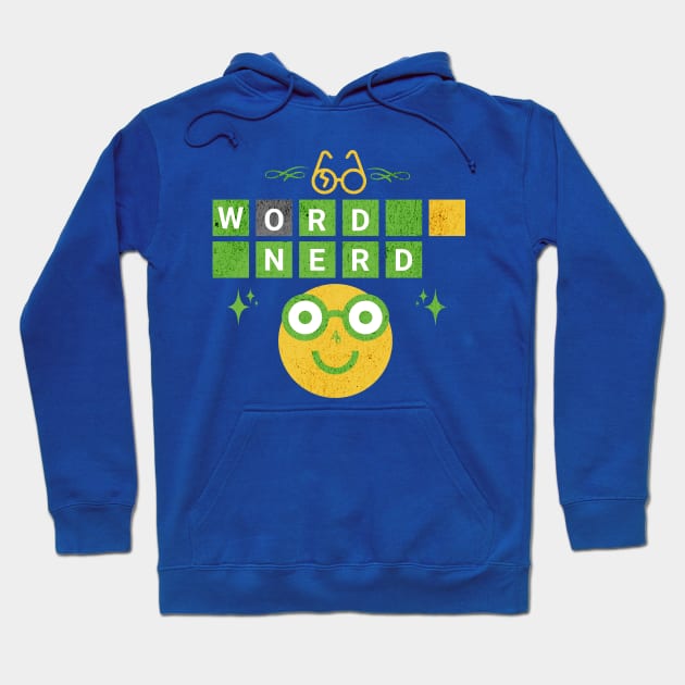 Wordle Word Nerd Hoodie by anarchyunion